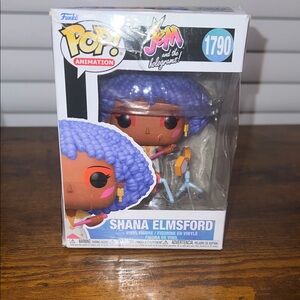 Funko Pop! Shana Elmsford with Purple Hair and Orange Outfit